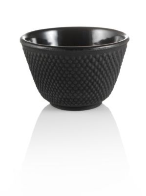Teavana Hobnail Cast Iron Tea Cup, Black